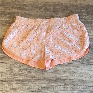 Princess Vera Wang lace shorts